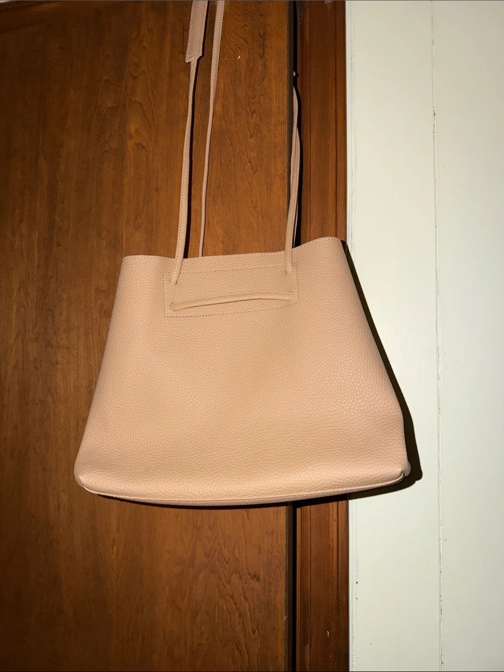 NWOT 8 Other Reasons vegan leather slouchy bucket bag